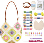 Granny Square Tote Bag Crochet kit