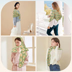 Floral Daisy Shawl Crochet Kit