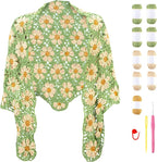 Floral Daisy Shawl Crochet Kit