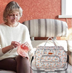 Yarn Storage Organizer, Knitting Crossbody Bag